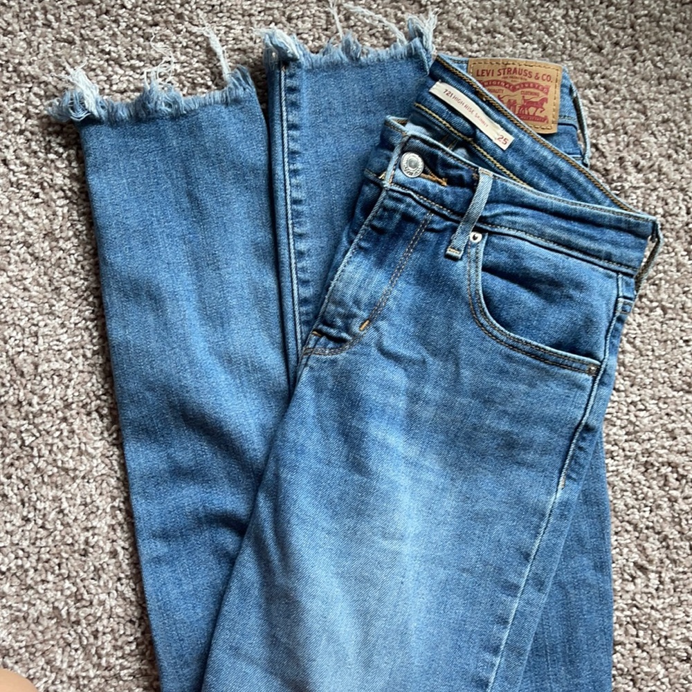 Levi 721 High Rise Skinny